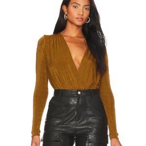 Free People Turnt Bodysuit (Size Medium)
